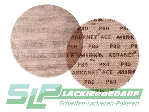 Mirka Schleifscheiben Abranet ACE D150 mm Schleifscheiben Gitternetz P80-P1000